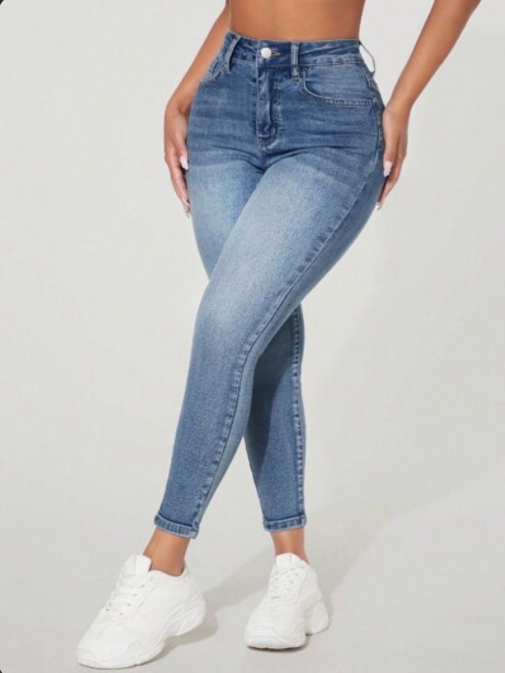 d.Jeans New York Classic Blue stretch leg Women's Jeans